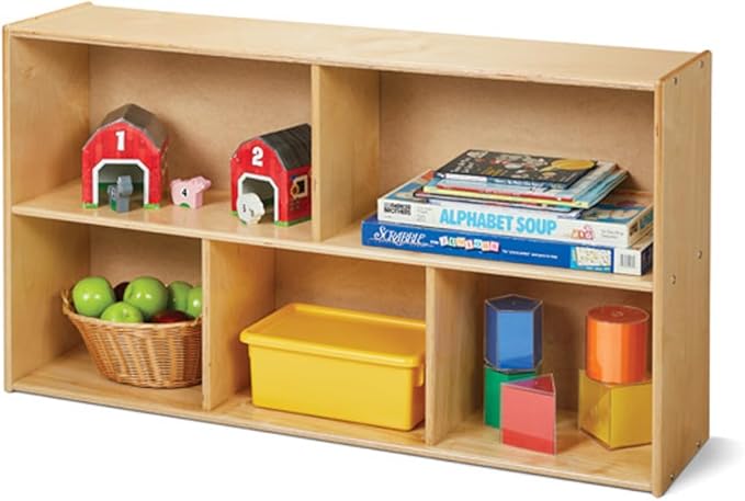 Young Time Jonti-Craft 7143YT Low Single Storage Shelves - Kids Classroom Shelf