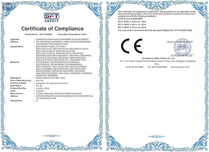 YIMINYUER® 25 Tiles (30cm×30cm×1cm Each Tile) Baby Soft Puzzle Play Mats, Kids Thick EVA Foam Floor, Toddlers & Children's Soft Interlocking Mat